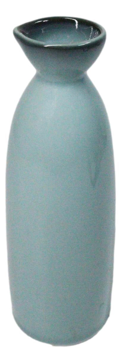 Set Of 6 Porcelain Blue Sky Heavens Seikai Japanese Wine Sake Tokkuri Flasks 9oz
