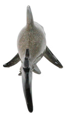 Marine Wildlife Apex Predator of The Deep Great White Shark Swimming Figurine