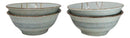Set Of 4 Japan Made Sakura Cherry Blossoms Porcelain Ramen Soup Large Bowls 46oz