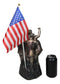 USA President Donald Trump Raising Right Fist Fight! Butler Rally MAGA Figurine