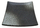Pack Of 5 Charcoal Grey Hakumu Collection Square Appetizer Dessert Salad Plates
