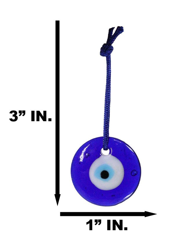 Set Of 3 Wicca New Age Metaphysical All Seeing Eye Of Protection Talisman Charm