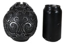 Gothic Black El Diablo Inferno Fire Tattoo Devil Hell Dragon Skull Figurine