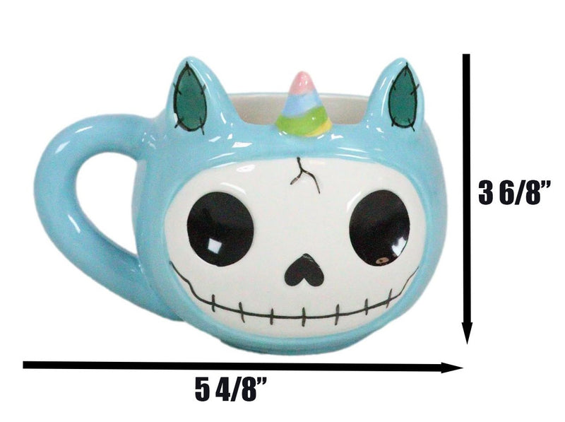 Ebros Gift Furrybones Coffee Mug Beverage Cups 14 fl oz Mugs (Unie Mug)