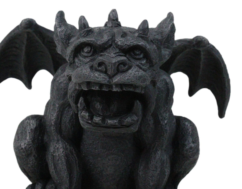 Mythical Fantasy Gothic Fido The Fat Saber Toothed Tiger Cat Gargoyle Figurine