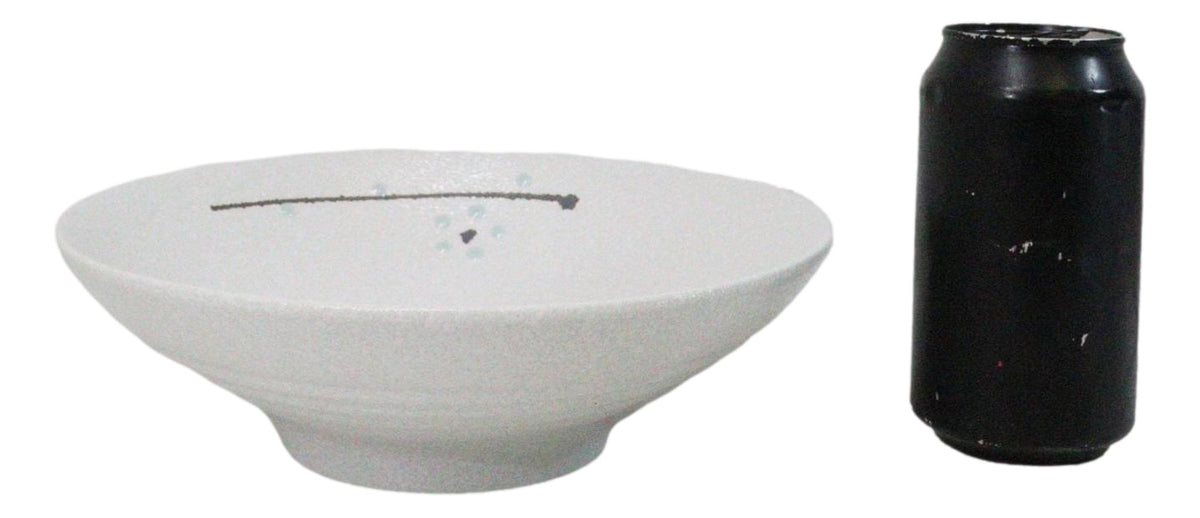 Pack Of 4 Ceramic Yukino Hana Collection Large Ramen Soup Dinner Bowls 36oz