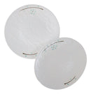 Set Of 6 Modern Yukino Hana Snowflakes Melamine Large Round Dinner Plates 11"D