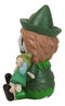 Furry Bones Whimsical Peter Pan With Tinker Bell Skeleton Figurine Furrybones