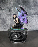 Fantasy Water Nymph Naiad Gothic Fairy Fae Secret Elemental Jewelry Decorative Box