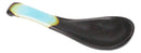 Pack of 6 Aozora Kannyu Crackle Blue Ceramic Asian Soup Spoons With Hook 5.75"L