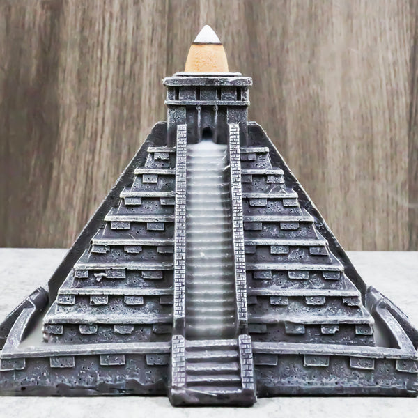 Temple of Kukulcan Mesoamerican Aztec Step Pyramid Backflow