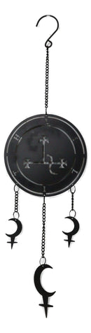 Dark Wicca Occultism Seal of Lilith Moon Sigil Spiral Wall Hanging Decoration