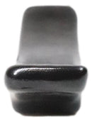 Pack Of 6 Black Kokuyo Modern Collection Porcelain Chopsticks Hashioki Rests