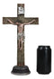 Christian Religious Accent INRI Jesus Christ Crucifix Desktop Cross Figurine