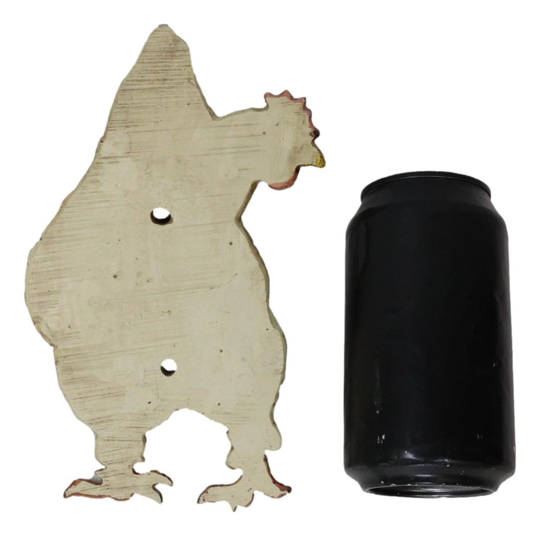Rustic Western Country Farm Chicken Hen Butt Backside Wall Bottle Cap Opener