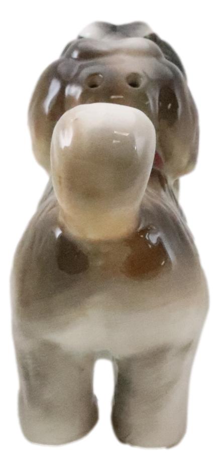 Animated Puppy Dog Shih Tzu Kitchen Salt And Pepper Shakers Ceramic Figurine Set