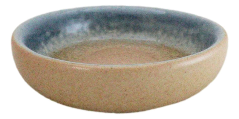 Pack Of 6 Ceramic Ao Nagashi Soy Sauce Oil Condiment Round Dishes Bowls 1.5Oz