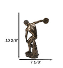 Discobolos of Myron Discus Thrower Ancient Greek Museum Reproduction Figurine