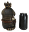 Western Cowboy Armadillo with Sheriff Gun Hat Badge Cell Phone Holder Figurine