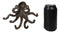 Rustic Cast Iron Nautical Sea Octopus Cthulhu 6 Pegs Tentacles Wall Hook Decor