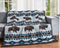 Bison Buffalo Blue Cozy Plush Quilted Throw Blanket 50 x 60