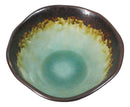 Pack Of 6 Crackle Green Midori Kannyu Ceramic Medium Soup Donburi Bowls 20oz