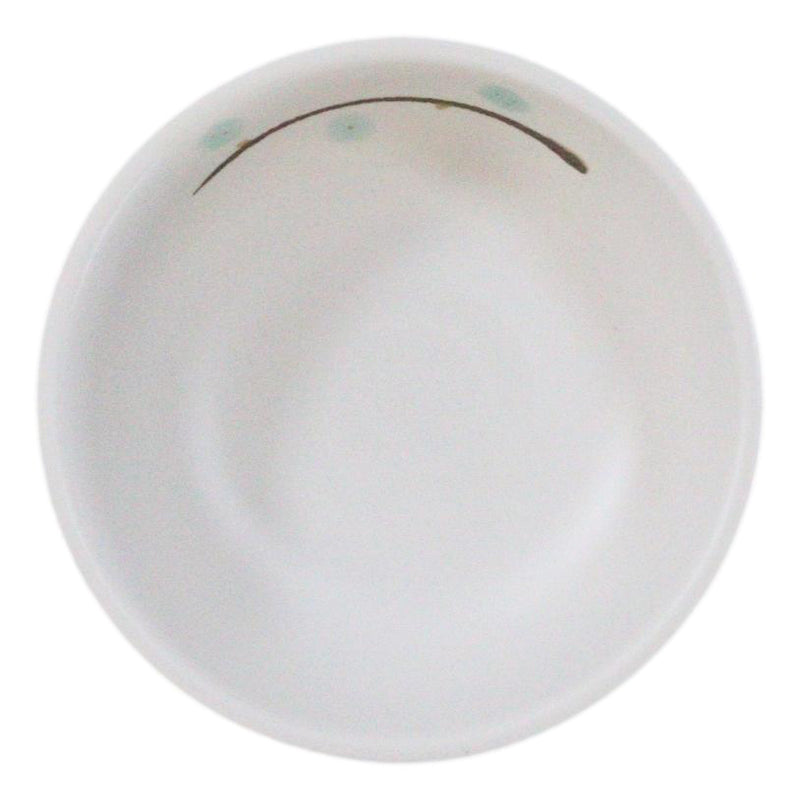 Set Of 6 Modern Yukino Hana Snowflakes Melamine Soup Rice Shallow Bowls 5oz