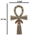 Ancient Egyptian Crux Ansata Ankh Key Horus Hieroglyphs Wall Decor Sculpture