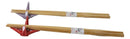 Red And Purple Origami Cranes Set of 2 Wooden Chopsticks And Ceramic Rests Set