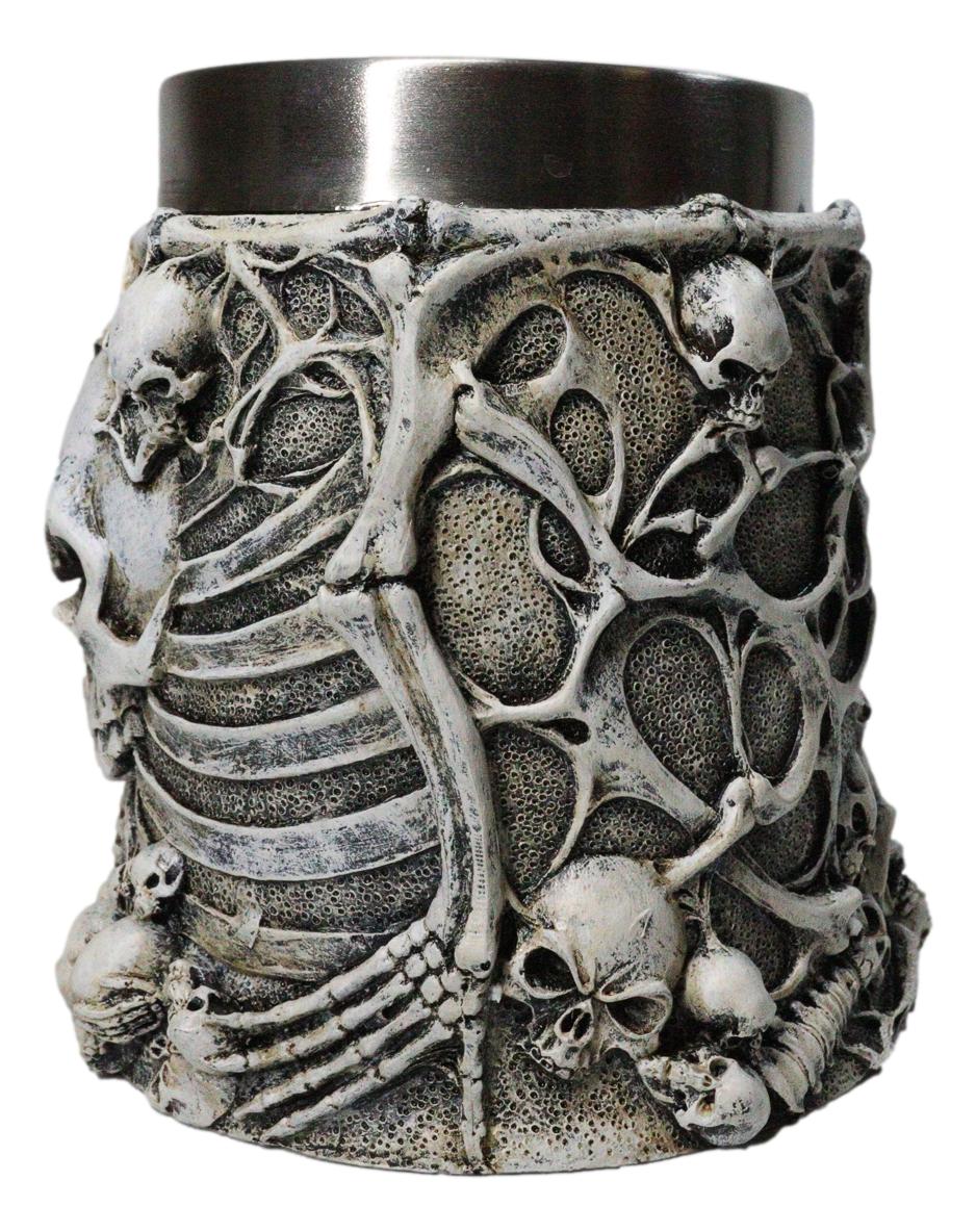 Gothic Skull Skeleton Bones Graveyard Large 19 oz Tankard Coffee Cup Mug