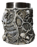 Gothic Skull Skeleton Bones Graveyard Large 19 oz Tankard Coffee Cup Mug