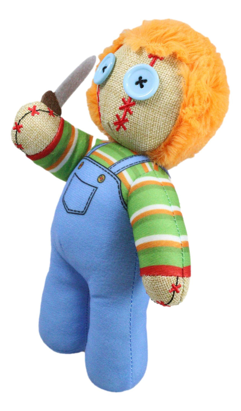 little monsters villain Buddi Chucky Horror Pinheadz Voodoo Stitches Monster Villain Plush Toy– Ebros Gift