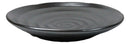 Pack Of 5 Black Tetsu Kesho Collection Porcelain Round Dinner Plates 8.75" D
