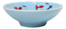 Goldfish Kingyo Pastel Blue Sauce Dishes Chopsticks And Rests Sushi Set For 2