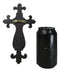Small Fleur De Lis A Friend Loves At All Times Proverbs Faux Wooden Wall Cross