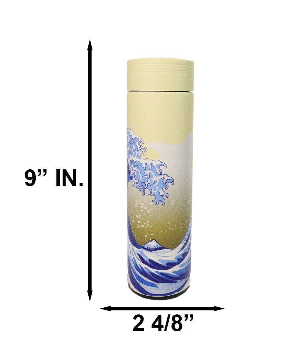 Great Wave 17oz Vacuum Insulated Stainless Steel Thermos Bottle with Tea Infuser