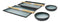 Seikai Sky Porcelain Sushi Plates Sauce Dishes Chopsticks Dinnerware Set For 2