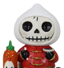 Furrybones Chinese Bao White Steamed Bun With Chili Bottle Furry Bone Figurine