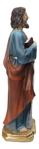 Christian Apostle Of Jesus Martyr Saint Simon The Zealot With Saw Figurine 8"H