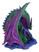 Myths And Legends Nephtali Water Elemental Iridescent Aqueon Dragon Figurine