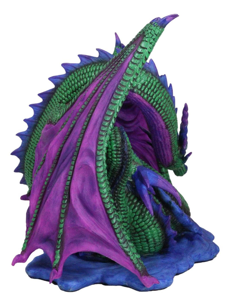 Myths And Legends Nephtali Water Elemental Iridescent Aqueon Dragon Figurine