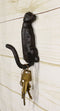 Pack Of 2 Rustic Cast Iron Golden Retriever Labrador Wagging Tail Wall Hooks
