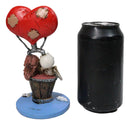 Day Of The Dead Skeleton Couple In Hot Air Balloon Love Will Lift Us Up Figurine