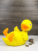 Bath Buddy Whimsical Yellow Duckie Duckling Duck Money Coin Savings Piggy Bank