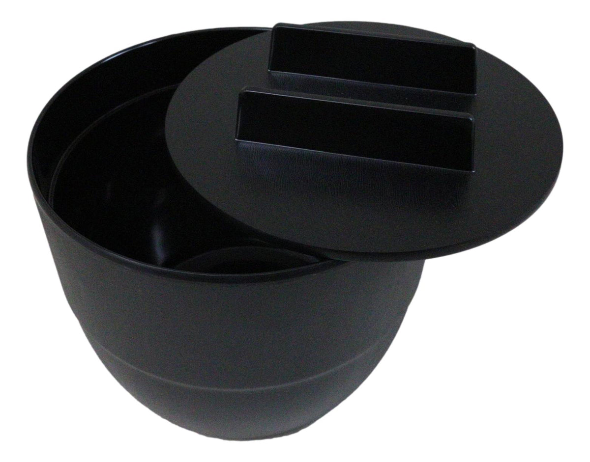 Made In Japan Melamine Modern Ohitsu Rice Container Serving Bowl With Lid 60oz