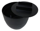 Made In Japan Melamine Modern Ohitsu Rice Container Serving Bowl With Lid 60oz