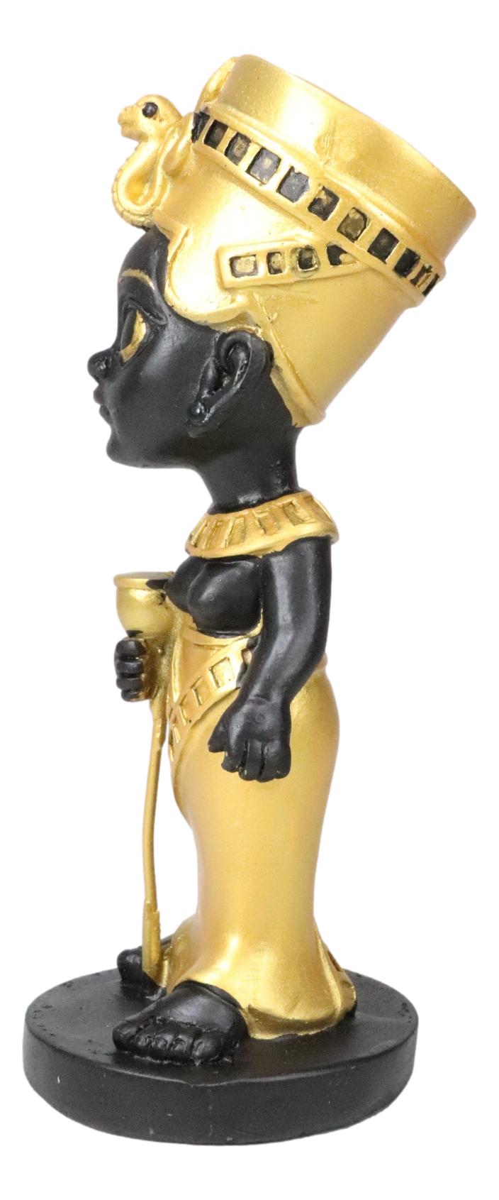 Ancient Egyptian Royal Queen Nefertiti Goddess Pharaoh Consort Figurine