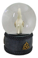 Neopagan Shaman Spiral Goddess Triple Moon Goddess Wicca Glitter Water Globe