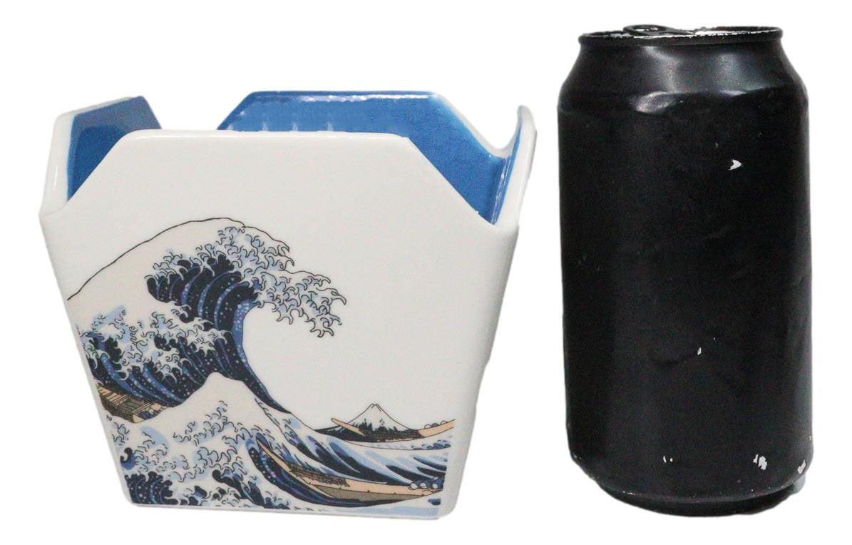 Great Wave Kanagawa Hokusai Takeout To Go Box Serving Bowl With Chopsticks Set