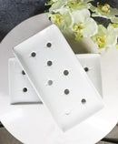 Pack Of 6 Japanese Raw Sushi Preparation Storage White Neta Zara Ceramic Plates